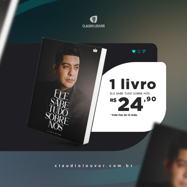 Livro - Ele sabe tudo sobre nós - Claudio louvor